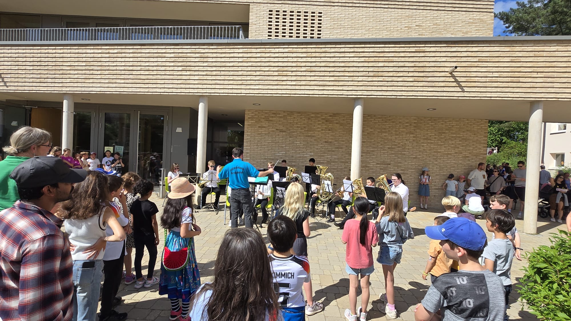 Konzert des Jugendorchesters beim Schulfest