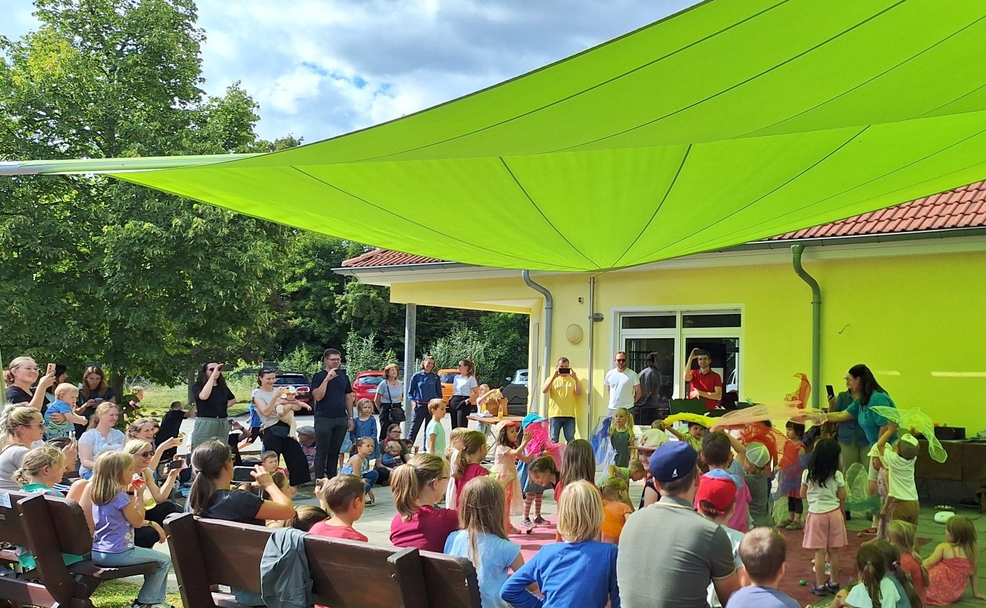 Sommerfest der musikalischen Früherziehung – Abschiedsfest für Annegret