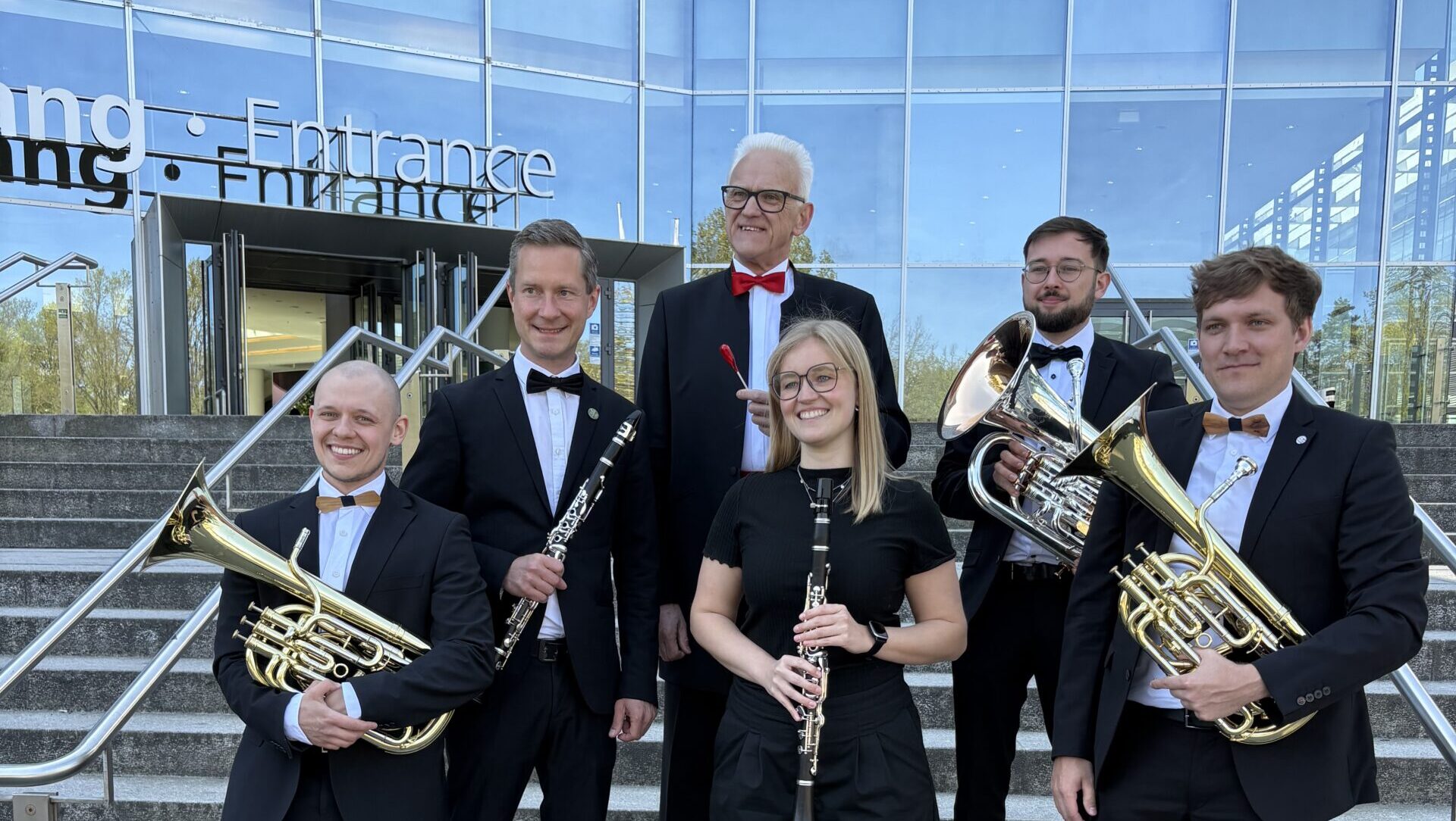 Mitglieder der Bläserphilharmonie bei überregionalen Musikprojekten aktiv