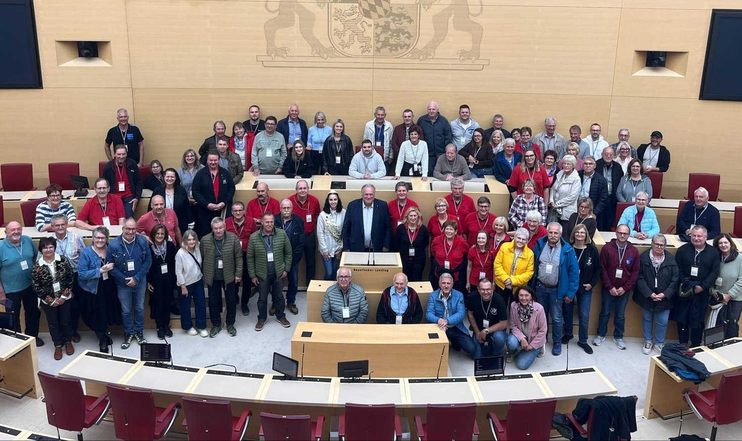 Die Ehemaligen zu Gast im Bayerischen Landtag